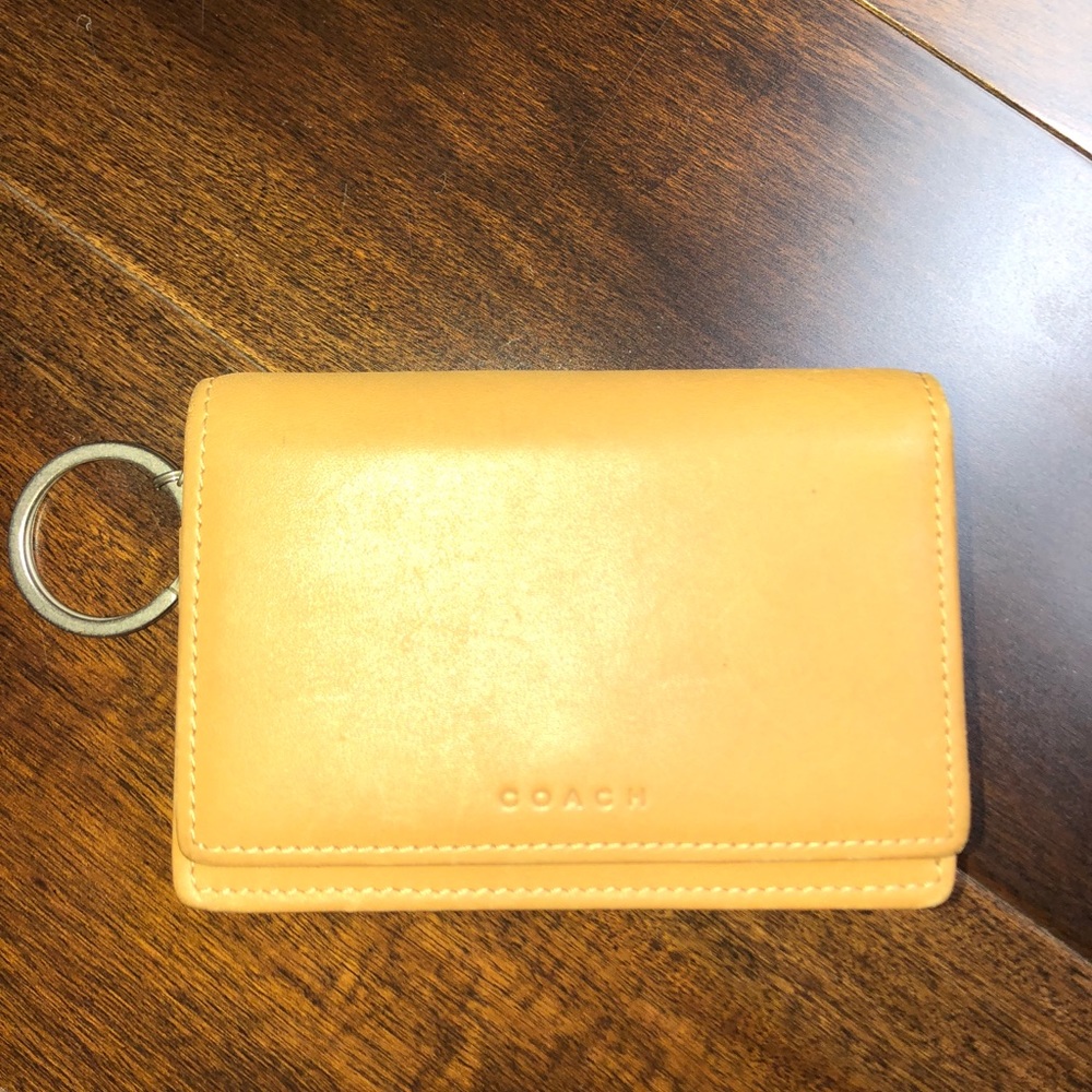 Coach Saddle Brown Wallet